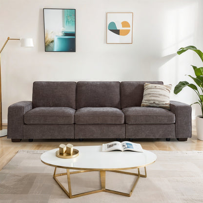 Harkawon Modular Sofa Couch with Large Seats Storage