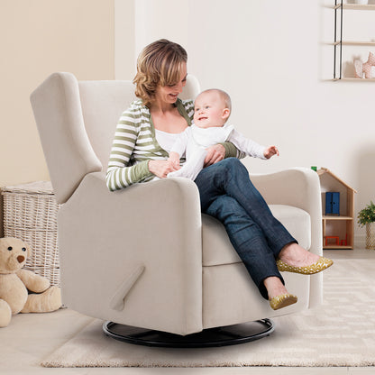 Harkawon Swivel Rocker Relincer Gilder for Adult and Nursery