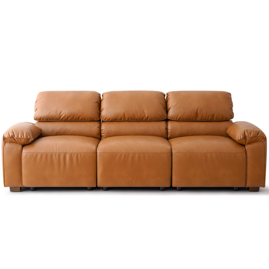 Harkawon Modular Sectional Modern Sofa Leather Couches