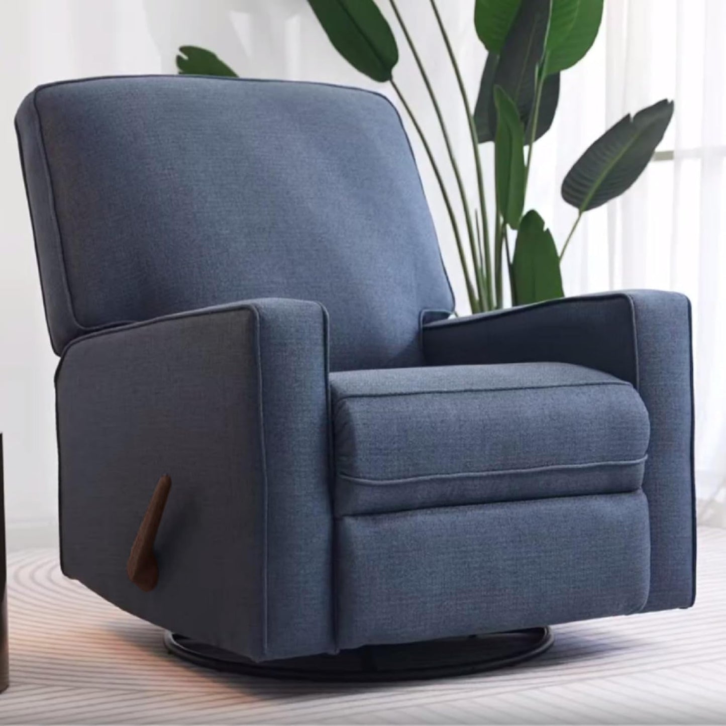 Harkawon Swivel Rocker Relincer Gilder for Adult and Nursery
